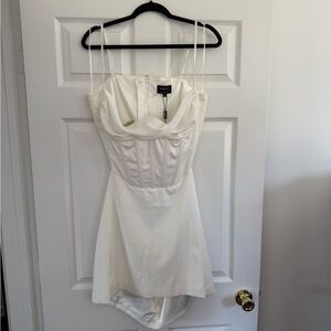 Bardot White Dress